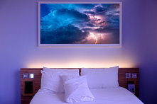 Obraz z niezwykłym niebem dodanie niesamowitego charakteru. Dzięki niemu w sposób wyjątkowy zrelaksujesz się w swojej sypialni. 

Zapraszamy do odwiedzin naszego sklepu

#plakat...