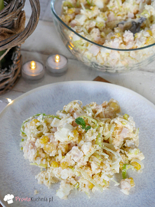 sałatka z kalafiorem