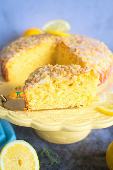 Wyśmienite ciasto cytrynowe z kruszonką