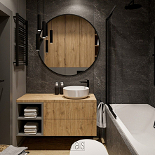 mała łazienka-wanna z parawanem-Twojabateria.pl