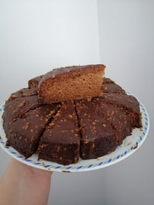 Puszyste ciasto dyniowe bez miksera