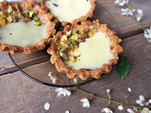 kruche babeczki z białą czekoladą