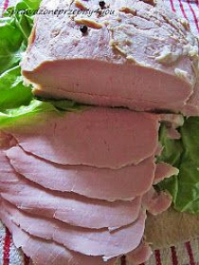 Bardzo chuda ! domowa wędlinka super sprawdza się nie tylko na kanapki ale również   w galarecie czy też na ciepło, wystarczy tylk...
Bardzo chuda ! domowa wędlinka super sprawd...