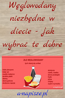 Złe węglowodany