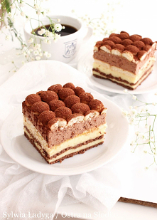 KAWOSZEK - CIASTO KAWOWE BEZ PIECZENIA