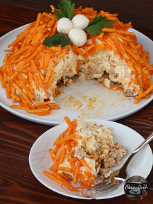 Dekoracyjna sałatka Ptasie gniazdo - na Wielkanoc zaskoczy wszystkich smakiem i wyglądem
Pięknie prezentuje się na Wielkanocnym stole wśród przekąsek. Swoim wyglądem każdego zac...