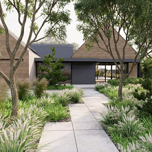 Ogród inspirowany stylem skandynawskim w Rozalinie | Kinga Madej Architekt Krajobrazu - ArchiUp.com - Biblioteka 3D