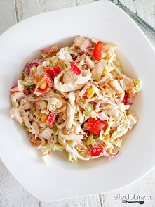 Sałatka z kurczakiem