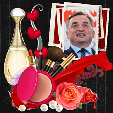 Zbysio był wczoraj pięknie upudrowany kiedy wrzeszczał w trybuny sejmowej, zatem :

PUDEREK (bajka dla dzieci)

Kupił pan Zbysio puderek w proszku.
Puderkiem buzię prószy po tro...