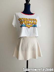 daromwy wykroj na spodniczke