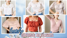 bluzka na wiosne diy szycie