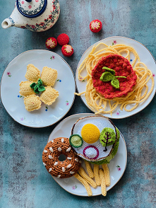 Szydełkowe jedzenie