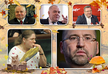 ODCHUDZANIE

Bierzmy się pilnie do roboty.
Czas już odchudzić "tłuste koty", bo napęczniały że aż strach
i zaczną wkrótce pękać w szwach.
Jest ich przykładem Sasin, kt...