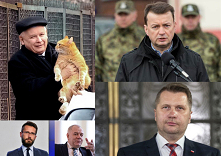 WOŃ PRZERAŻENIA

Strach na Nowogrodzkiej, łopoczą nogawki,
nagły klekot łamie sztucznych szczęk pancerze.
Przyjdzie zdać rachunek z każdej niecnej sprawki.
Już się straszny Żure...