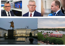 DWA PAŁACE

W naszej stolicy są dwa "pałace", w jednym "pałacu" siedzą pajace.
-Chociaż ,z powodu swojego draństwa, nie może poznać tajemnic Państwa,
ambicja...