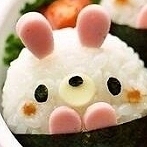 Okładka kawaii bento, sushi, onigiri i inne:)