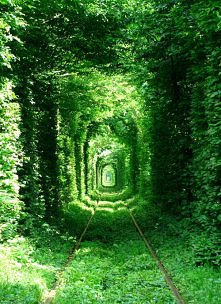 tunel miłosci na Ukrainie