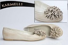 śliczne balerinki (Skóra, niedrogie, stąd: