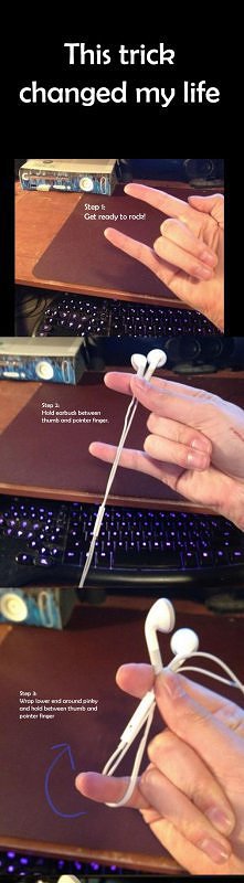 Jak wiązać kabel od słuchawek