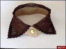 koronkowy kołnierzyk