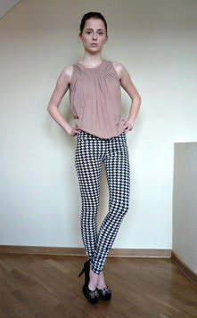 (r.S) SPODNIE W PEPITKĘ (proj. Klaudyna Cerklewicz)