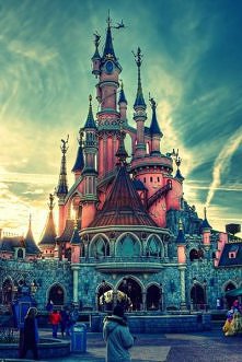 Disney World, Paris.