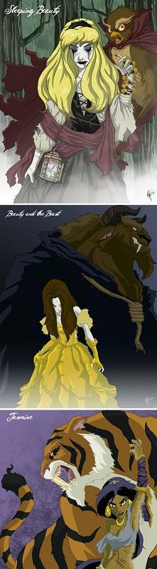 Evil Disney Princesses.