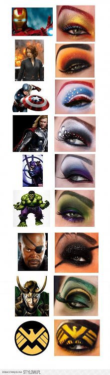 Makijaż The Avengers
