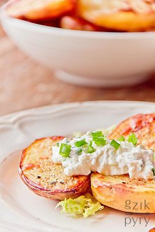 gzik i zapiekane pyry.