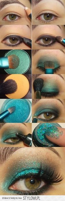 Połyskujące powieki