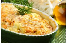 Kalafior w sosie śmietanowo-serowym