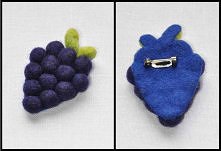 soczyste winogronka na ozdo...