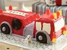 Fire truck birthday cake decorating ideas - How to make a cake