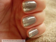 pomysły na paznokcie z brok...