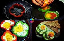 Jajko i papryka, czyli efektowne śniadanie