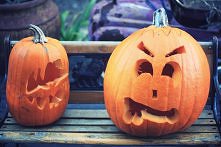 Halloween tuż tuż... a dynie już czekają:)