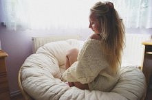 sweter, który zrobiła mi Babcia :)