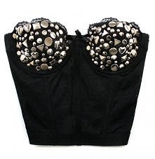 Piękny gorset ozdobiony ćwi...