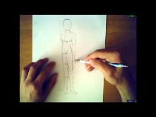 jak rysować mange - proporcje ciała - SZYMON1804222