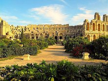 Tunezja-El Djem.Amphitheatre