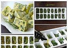 Zioła zalane oliwą z oliwek...