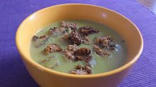 zupa krem z brokułów i cukini :)