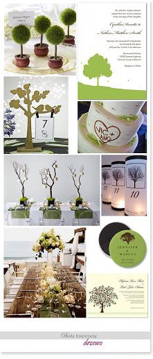 motyw drzewa na przyjęcie w...