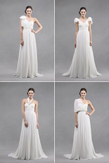 1 suknia,4 sposoby noszenia:)