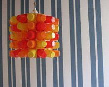 Lampa z danonków :)