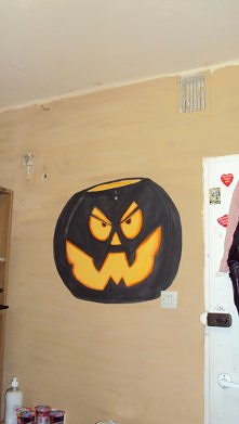 pokój w akademiku (z okazji halloween)