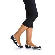 Baleriny TOMMY HILFIGER - Victoria 6 A FW56813838 Core Navy 475