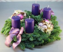 Adwentowy fioletowy
