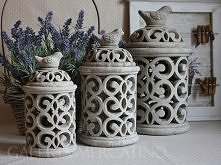 piękne latarenki z ptaszkami. szczegóły po kliknięciu w zdjęcie.