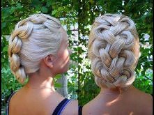 Peinado; Trenza con Nudos /...